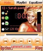 game pic for Shakira skin for PowerMP3 S60 3rd